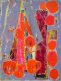  Acrylic on canvas: 130 x 100 cm. Title: Bubble. Synchronies, Madrid 